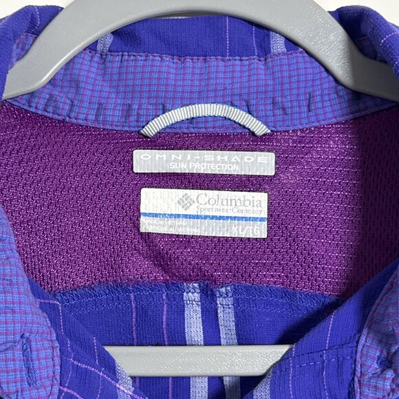 Columbia Sportswear Women's Long Sleeve Button Up Casual Omni-Shade Shirt XL - Picture 3 of 8